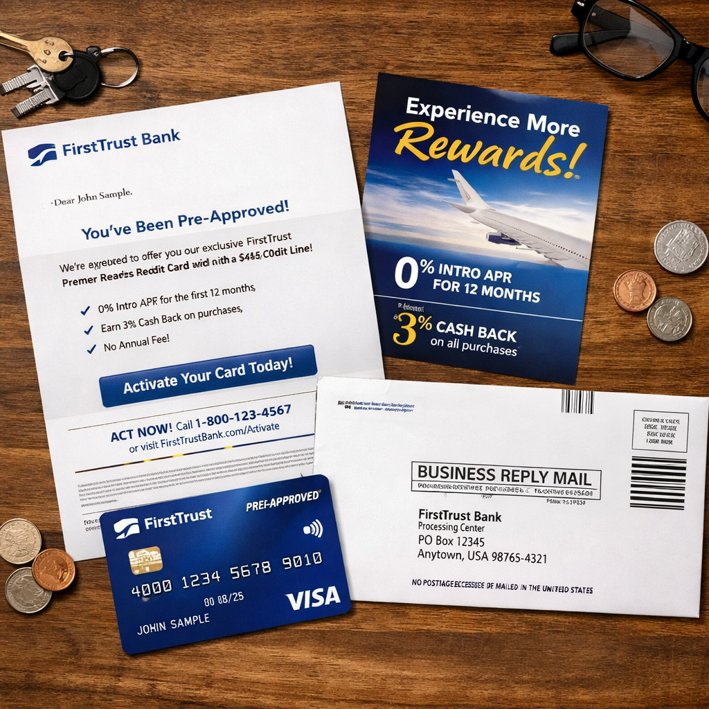 photographic banking direct mail